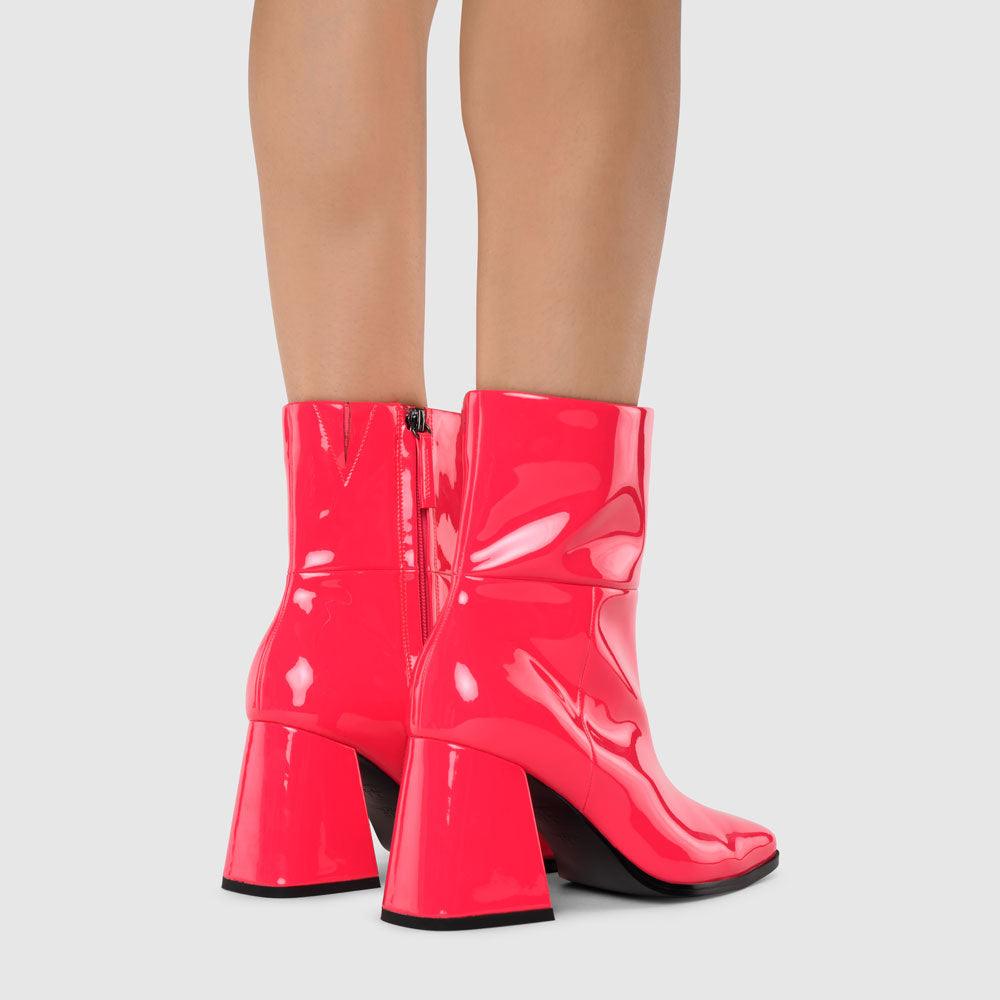 Kat Maconie Saffle Boots AW22 BOOTS Highlighter Pink