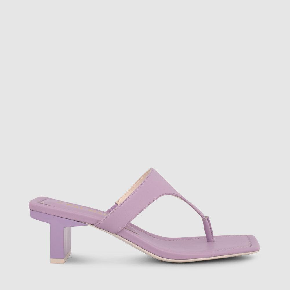 kat maconie Siena Sandals SS22 Mid Heel Sandal Orchid