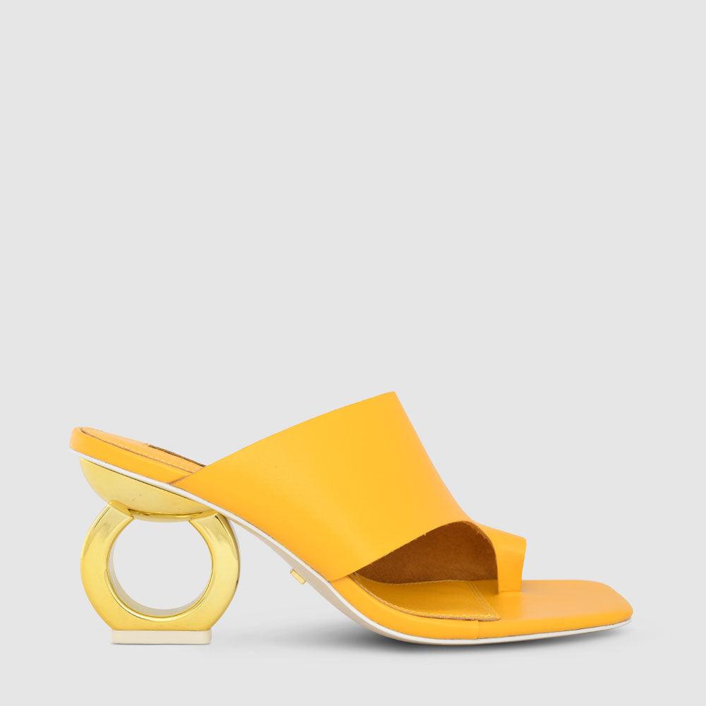 kat maconie Sigrid Sandals SS23 SINGLE CHAIN HEEL SANDALS Sunny