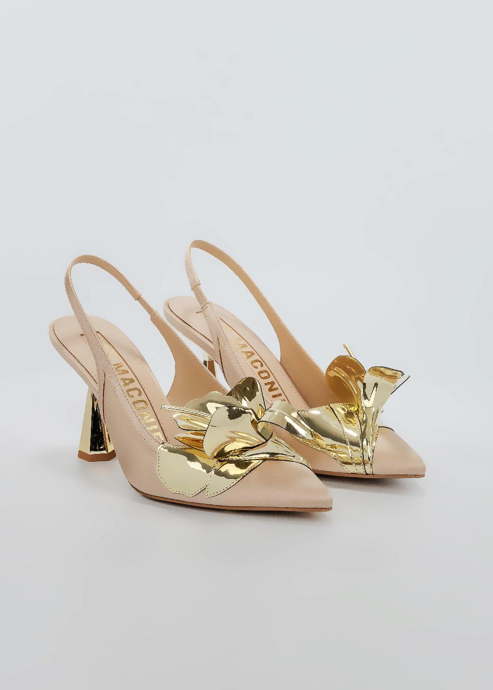 Kat Maconie Tamannaah Pumps SS25 MID HOURGLASS HEEL Nude