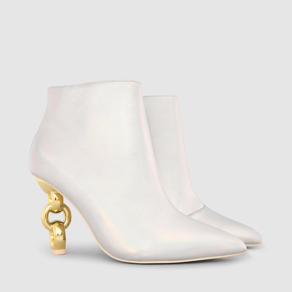 Kat Maconie Toni Boots AW22 BOOTS Iridescent Lizard