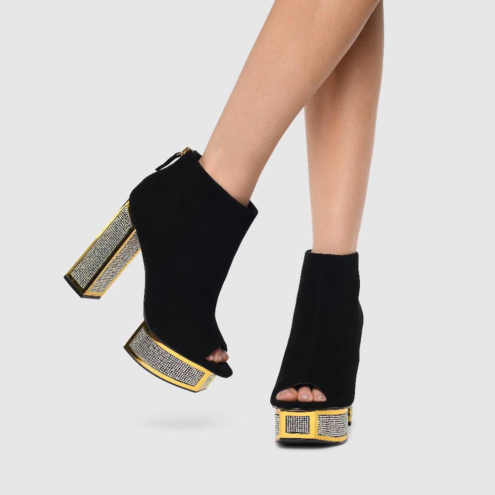 Kat Maconie Velma Boots AW23 PLATFORM BOOT Black/Ab