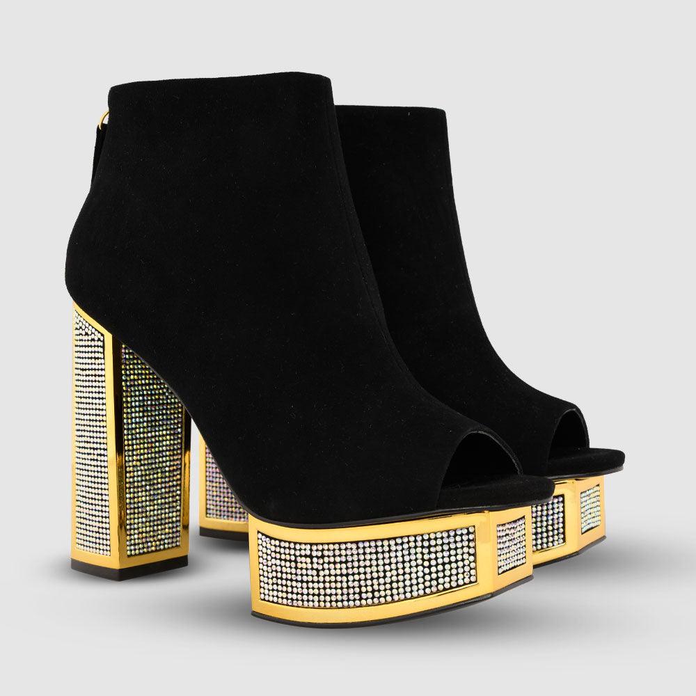 Kat Maconie Velma Boots AW23 PLATFORM BOOT Black/Ab