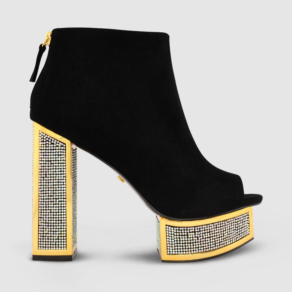 kat maconie Velma Boots AW23 PLATFORM BOOT Black/Ab