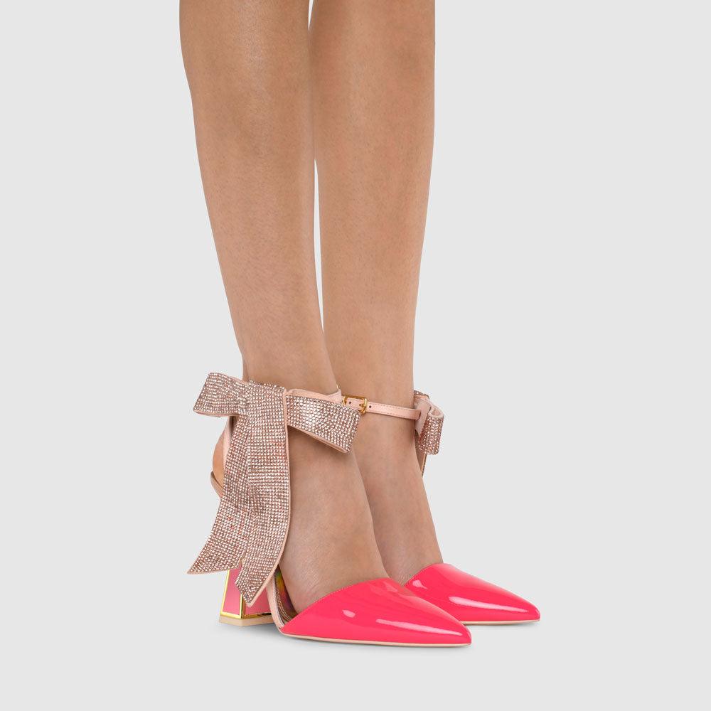 Kat Maconie Yasmina Pumps AW22 HOURGLASS HEEL Multi Pinks