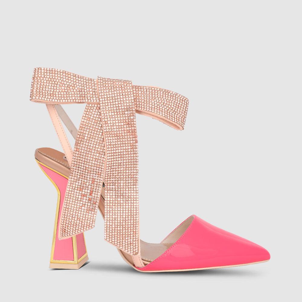 kat maconie Yasmina Pumps AW22 HOURGLASS HEEL Multi Pinks
