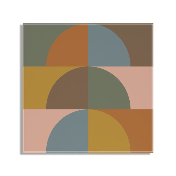 Kate & Laurel Autumn Vibes Floating Acrylic Art By Apricot And Birch