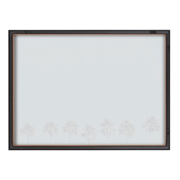 Kate & Laurel Blake 7 Palms Framed Printed Glass By Simon Te Of Tai Prints