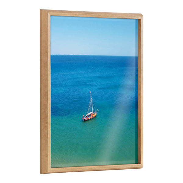 Kate & Laurel Blake A Lagos Sail Framed Printed Art By Rachel Bolgov