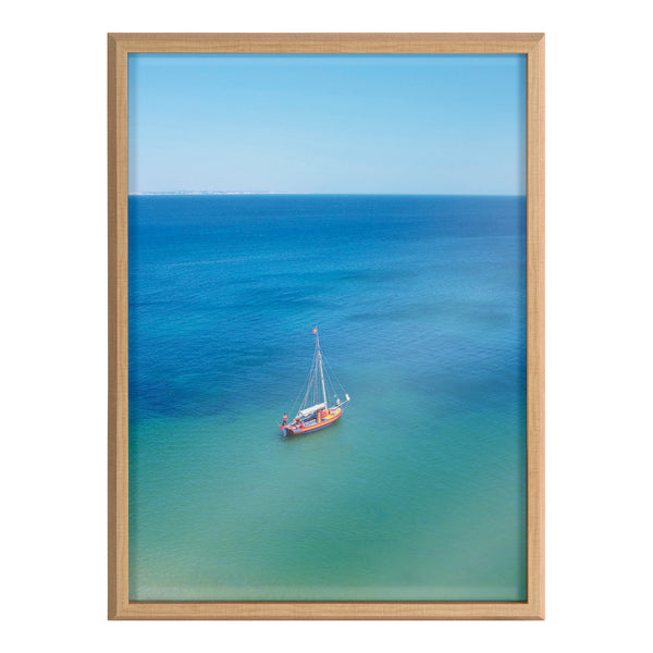 Kate & Laurel Blake A Lagos Sail Framed Printed Art By Rachel Bolgov