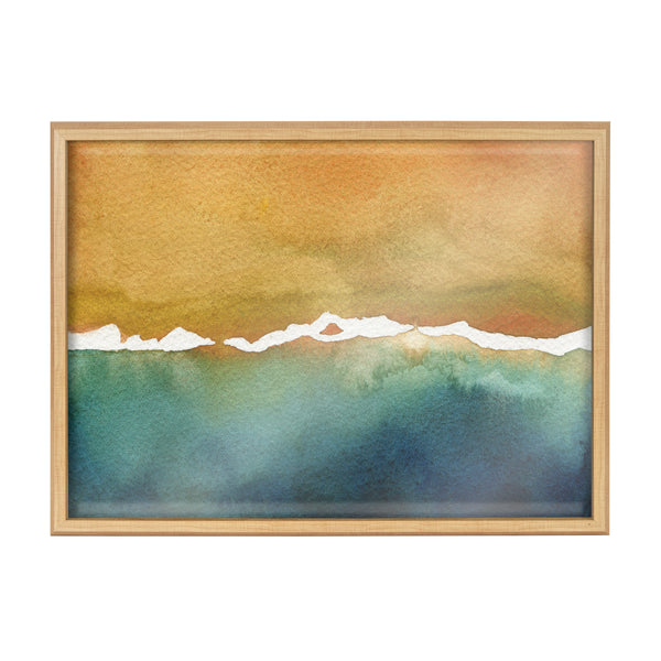 Kate & Laurel Blake Above Framed Printed Glass By Janet Meinke-Lau
