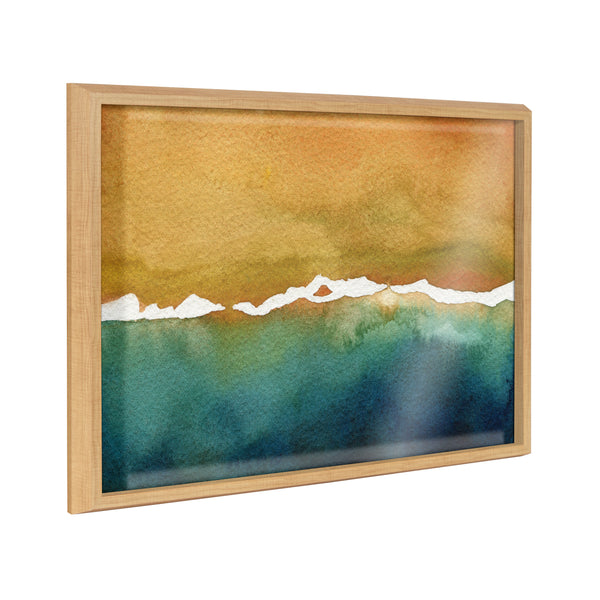kate & laurel Blake Above Framed Printed Glass by Janet Meinke-Lau