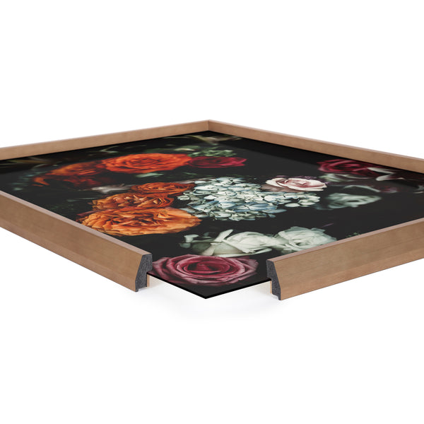 Kate & Laurel Blake Abundance Framed Printed Glass By Alicia Abla