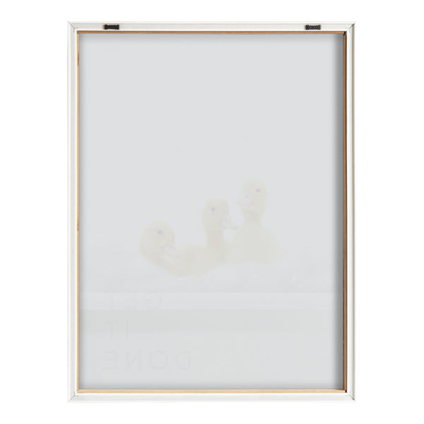 Kate & Laurel Blake Bathroom Bubble Bath 3 Ducks Framed Printed Glass By The Creative Bunch Studio