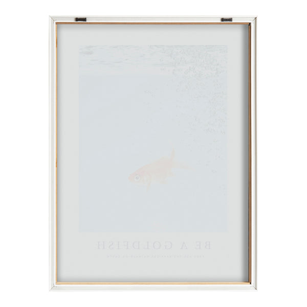 Kate & Laurel Blake Be A Goldfish Framed Printed Glass By The Creative Bunch Studio