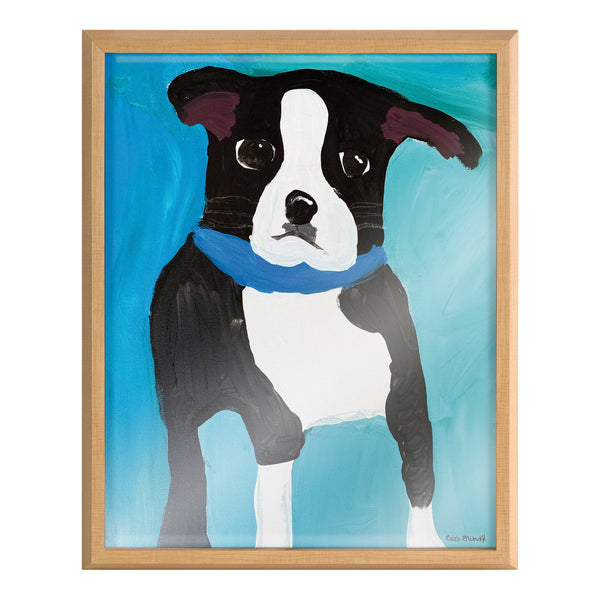 Kate & Laurel Blake Bixby Framed Printed Glass By Caleb Griswold