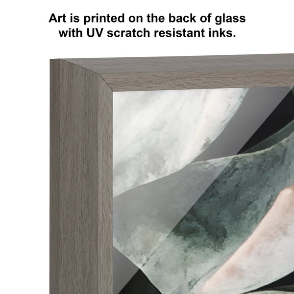Kate & Laurel Blake Botanical Succulent Plants 2 Framed Printed Glass By The Creative Bunch Studio