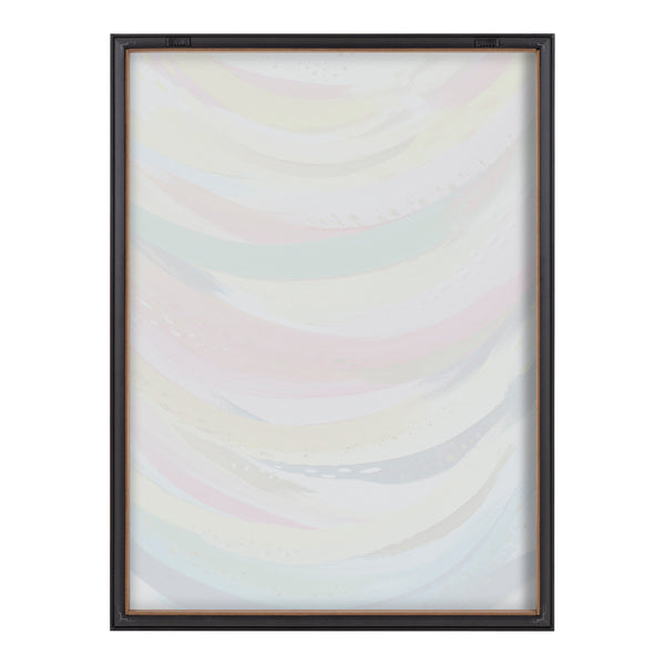 Kate & Laurel Blake Brushstroke 117 Framed Printed Glass By Jessi Raulet Of Ettavee