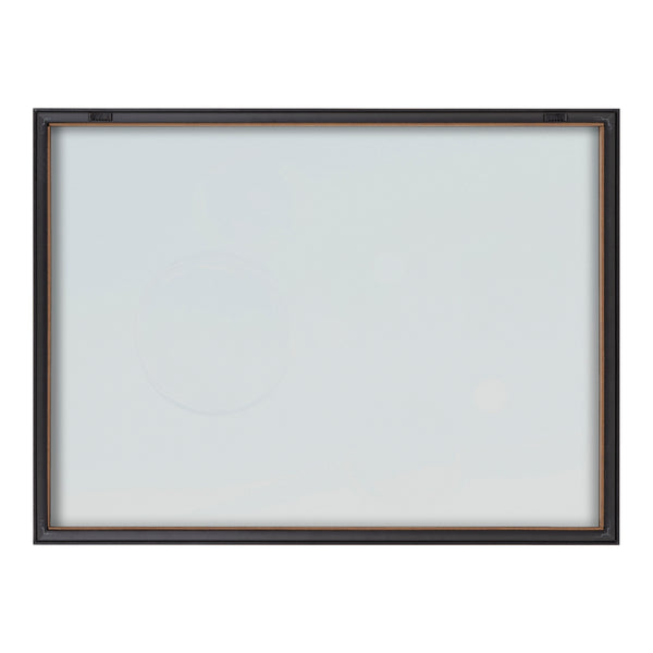 Kate & Laurel Blake Bubble Rectangle Framed Printed Glass By Laura Evans