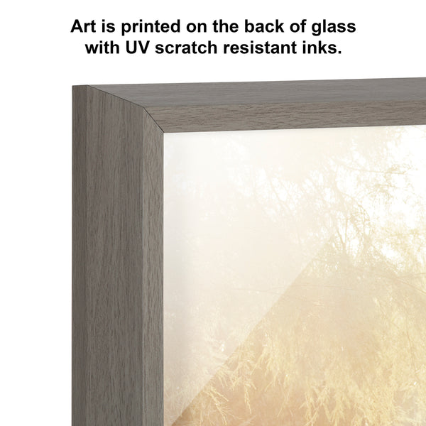 Kate & Laurel Blake Camargue Horse XIII Framed Printed Glass By Laura Evans