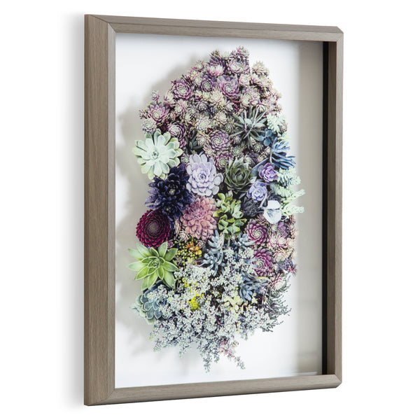 kate & laurel Blake Colony 1 Framed Printed Glass by F2 Images