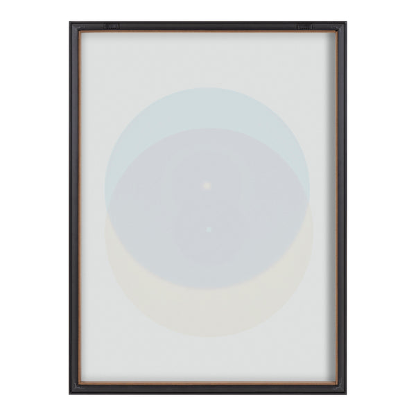 Kate & Laurel Blake Colorful Records Blue Yellow Framed Printed Glass By Emiko And Mark Franzen Of F2Images