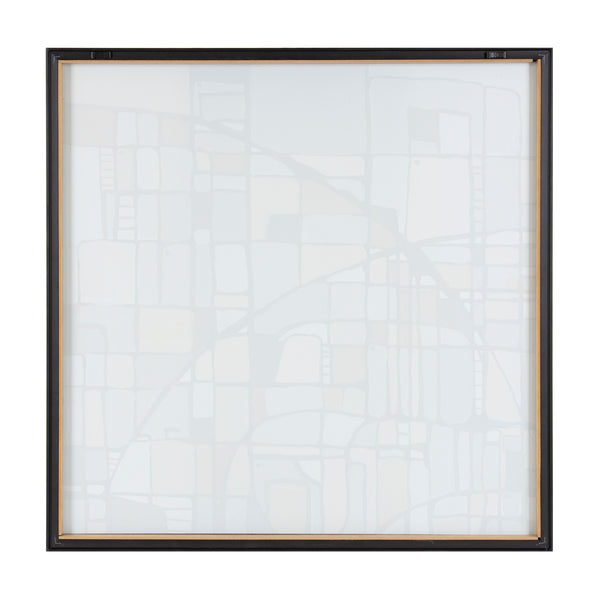 Kate & Laurel Blake Deco Nadeau Framed Printed Acrylic By Leah Nadeau