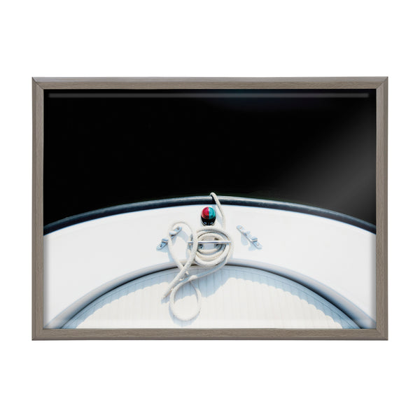 Kate & Laurel Blake Drifting Framed Printed Glass By Alicia Abla