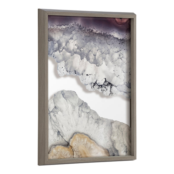 kate & laurel Blake Elements of Old Framed Printed Glass by Emiko and Mark Franzen of F2Images