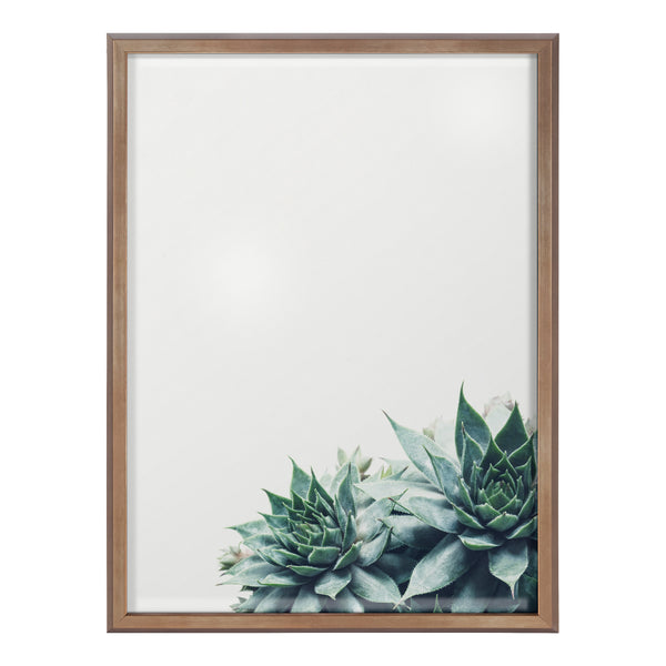 Kate & Laurel Blake Ever Green Framed Printed Glass By F2Images