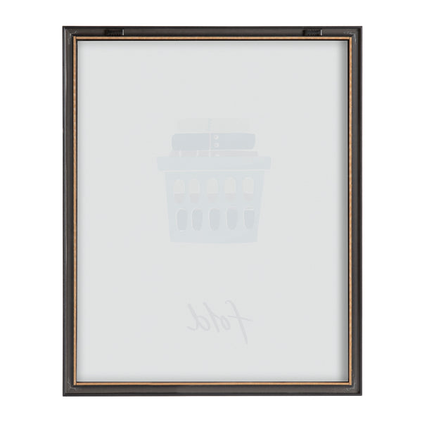 Kate & Laurel Blake Fold Framed Printed Glass By Elizabeth Silver