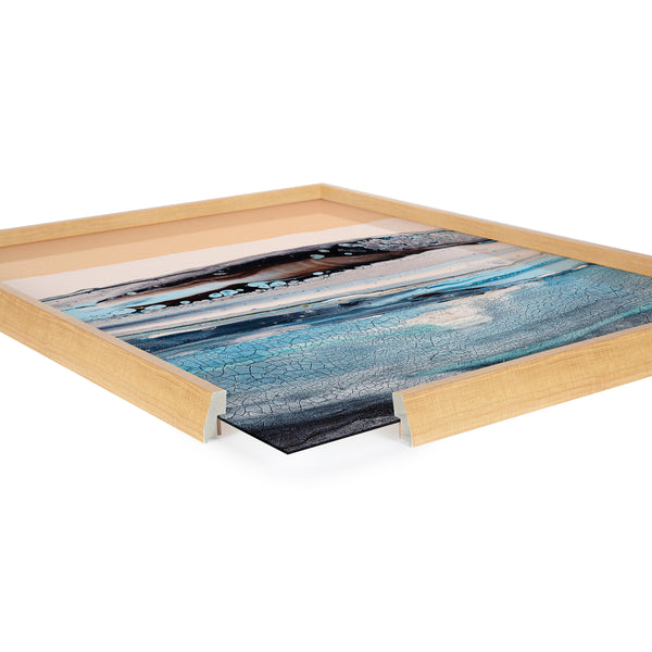 Kate & Laurel Blake Glacier Park Framed Printed Art By Xizhou Xie
