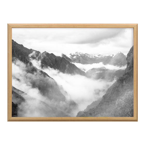 Kate & Laurel Blake Inca Trail Framed Printed Glass By Pete Olsen