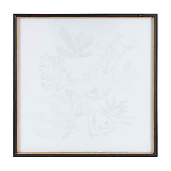 Kate & Laurel Blake Indigo Shells Framed Printed Acrylic By Sara Berrenson