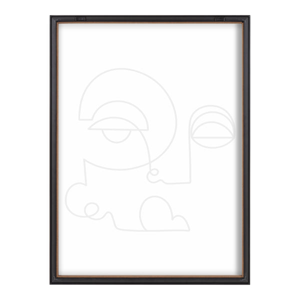 Kate & Laurel Blake Inner Battle Framed Printed Glass By Shatha Al Dafai