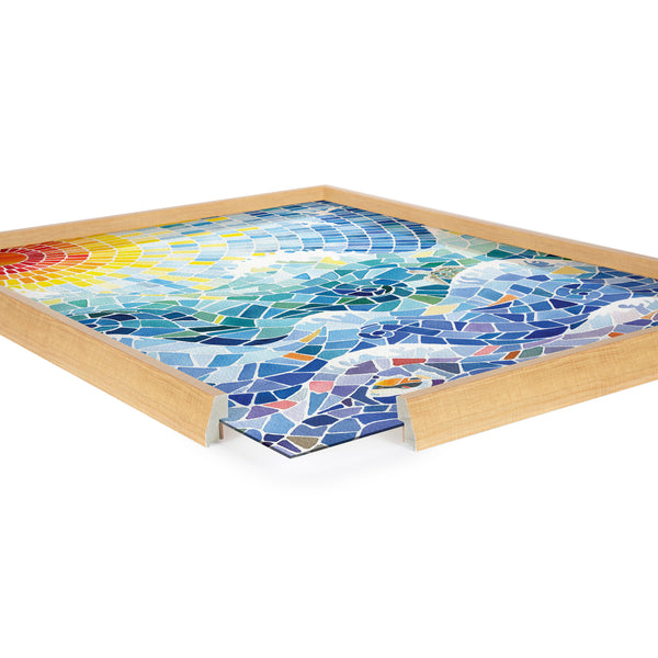 Kate & Laurel Blake It’s A Beautiful Life Framed Printed Glass By Janet Meinke-Lau