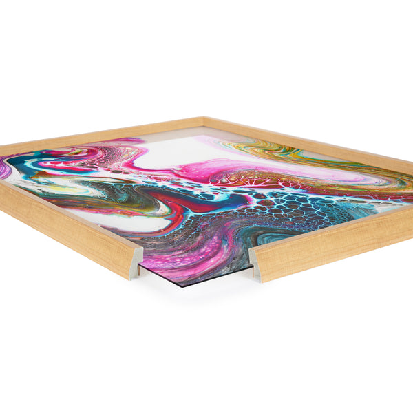 Kate & Laurel Blake Kaleidescope Framed Printed Art By Xizhou Xie