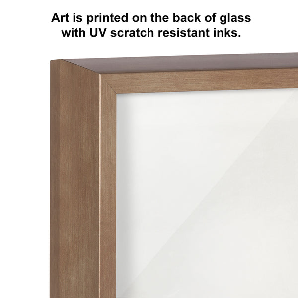 Kate & Laurel Blake Koala In Bathtub Black And White Framed Printed Glass By Amy Peterson