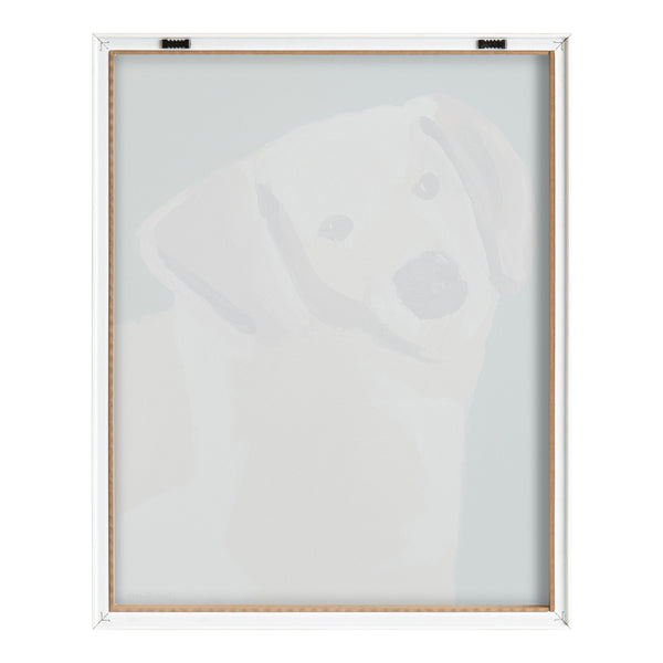 Kate & Laurel Blake Lily Framed Printed Glass By Caleb Griswold