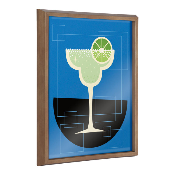 kate & laurel Blake Margarita Framed Printed Art by Amber Leaders Designs