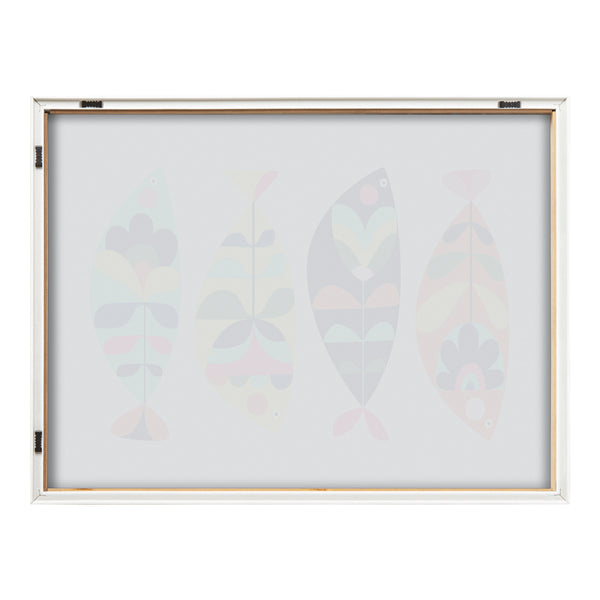 Kate & Laurel Blake MCM Fish Framed Printed Glass By Rachel Lee Of My Dream Wall