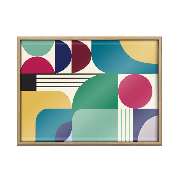 Kate & Laurel Blake MCM Pattern 12 Framed Printed Art By Rachel Lee Of My Dream Wall