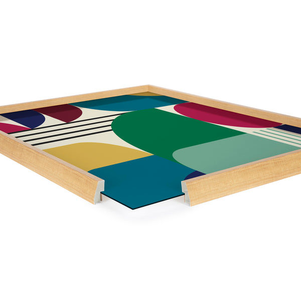 Kate & Laurel Blake MCM Pattern 12 Framed Printed Art By Rachel Lee Of My Dream Wall