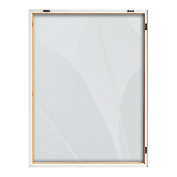 Kate & Laurel Blake Modern Green Leaf Botanical Framed Printed Glass By The Creative Bunch Studio