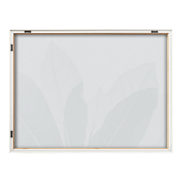 Kate & Laurel Blake Modern Green Leaf Botanical III Framed Printed Glass By The Creative Bunch Studio