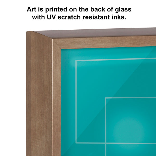 Kate & Laurel Blake Mojito Framed Printed Art By Amber Leaders Designs