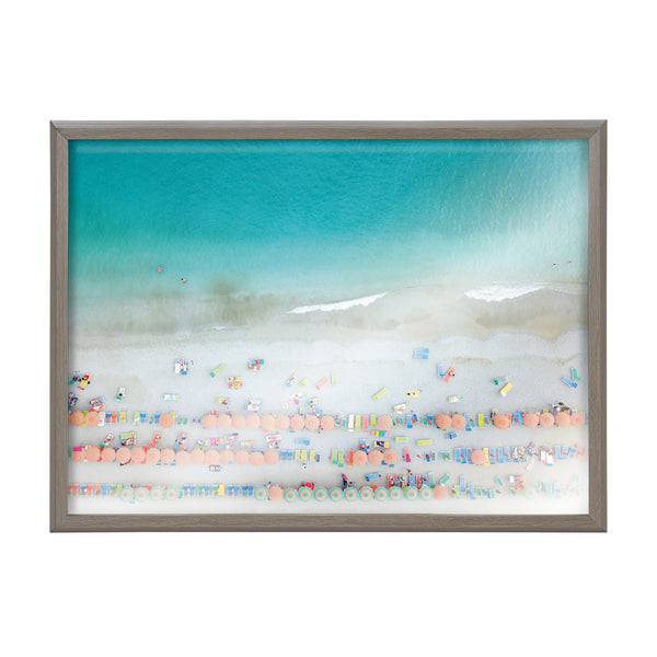 Kate & Laurel Blake Monterosso Framed Printed Glass By Rachel Bolgov