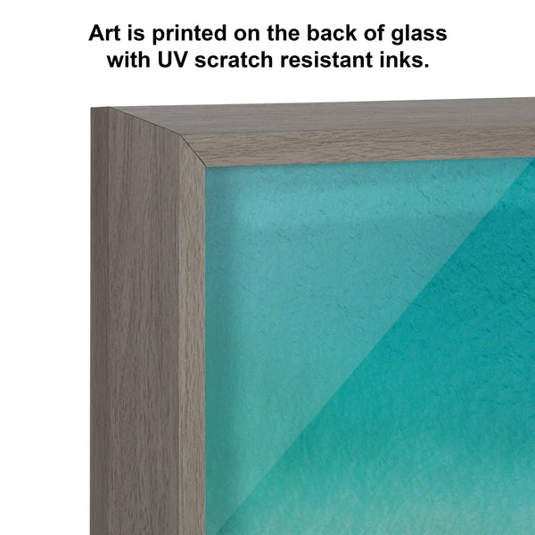 Kate & Laurel Blake Monterosso Framed Printed Glass By Rachel Bolgov