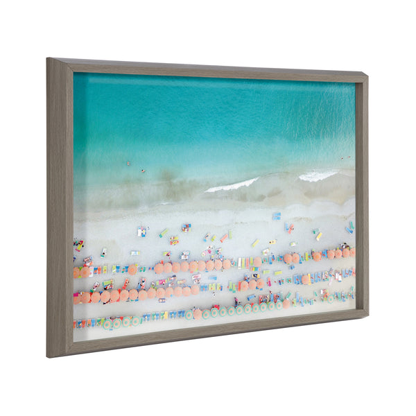 kate & laurel Blake Monterosso Framed Printed Glass by Rachel Bolgov