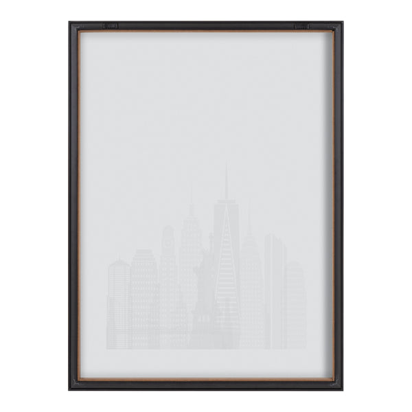 Kate & Laurel Blake New York Cityscape Framed Printed Glass By Jake Goossen